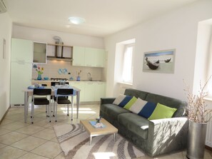 Living area - Familienwohnung mit Balkon BV2 by Interhome (Riva del Garda)
