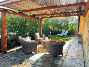 Terrace/patio - 1 Kilometer vom Strand entfernt by Interhome (Agrustos)