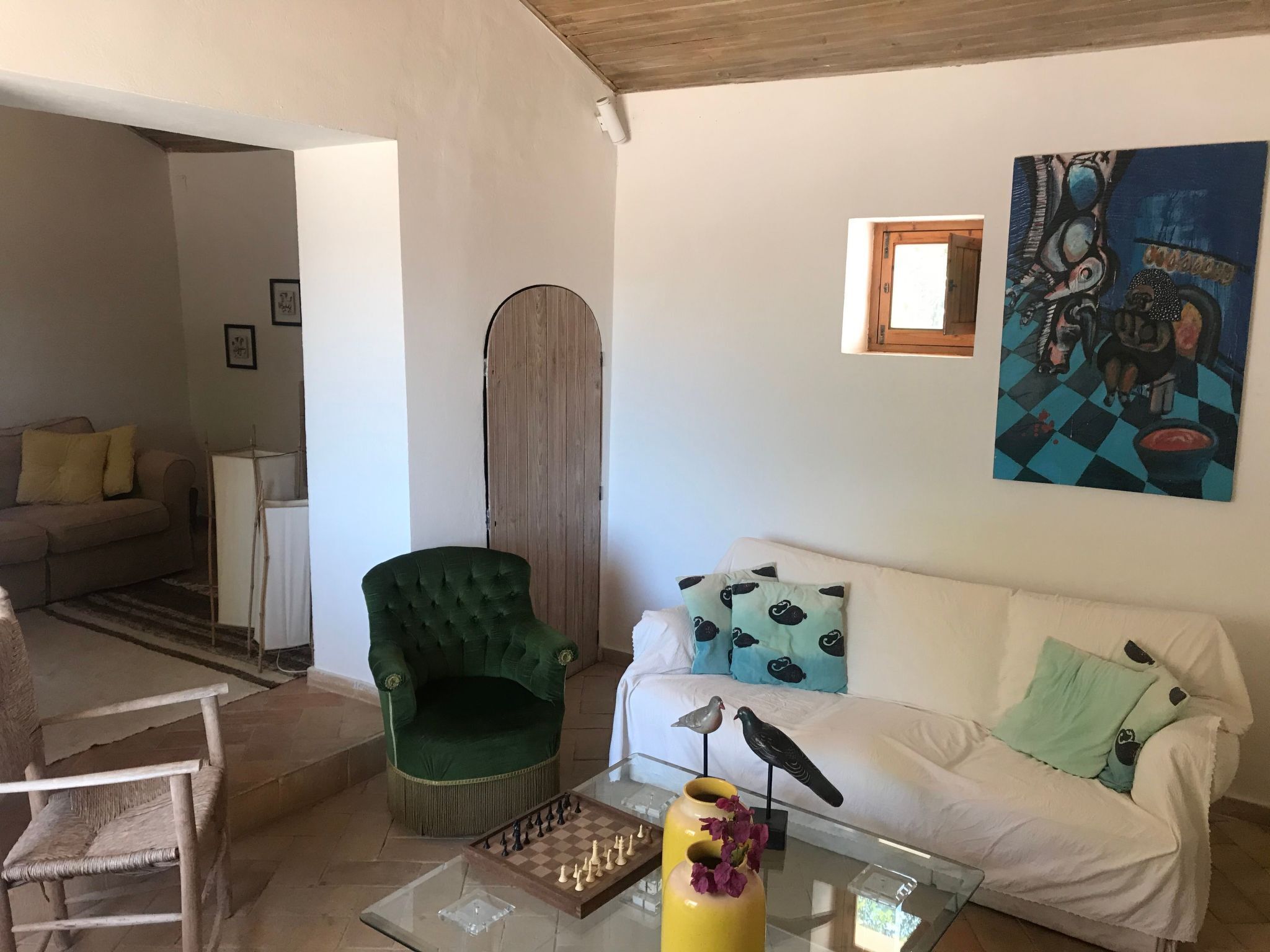 TV, fireplace, DVD player