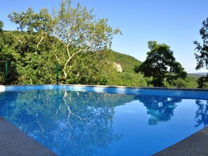 Pool - Istrien Traditionelles Steinhaus 7 by Interhome (Buzet)