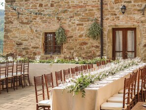 Outdoor banquet area - Casale Il Cungi by Interhome (Sansepolcro)