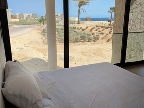 2 bedrooms, iron/ironing board, WiFi, bed sheets - 2BR Somabay Villa w Seaviews w Free Beach & Pool & Terrace - Seascape Stays (Somabay)