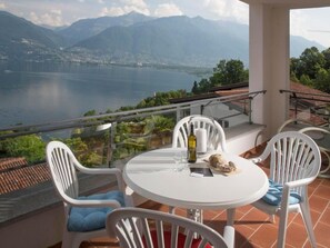Outdoor dining - Residenza Viramonte - Casa Bianca,  Wohnung 15 by Interhome (Vira)