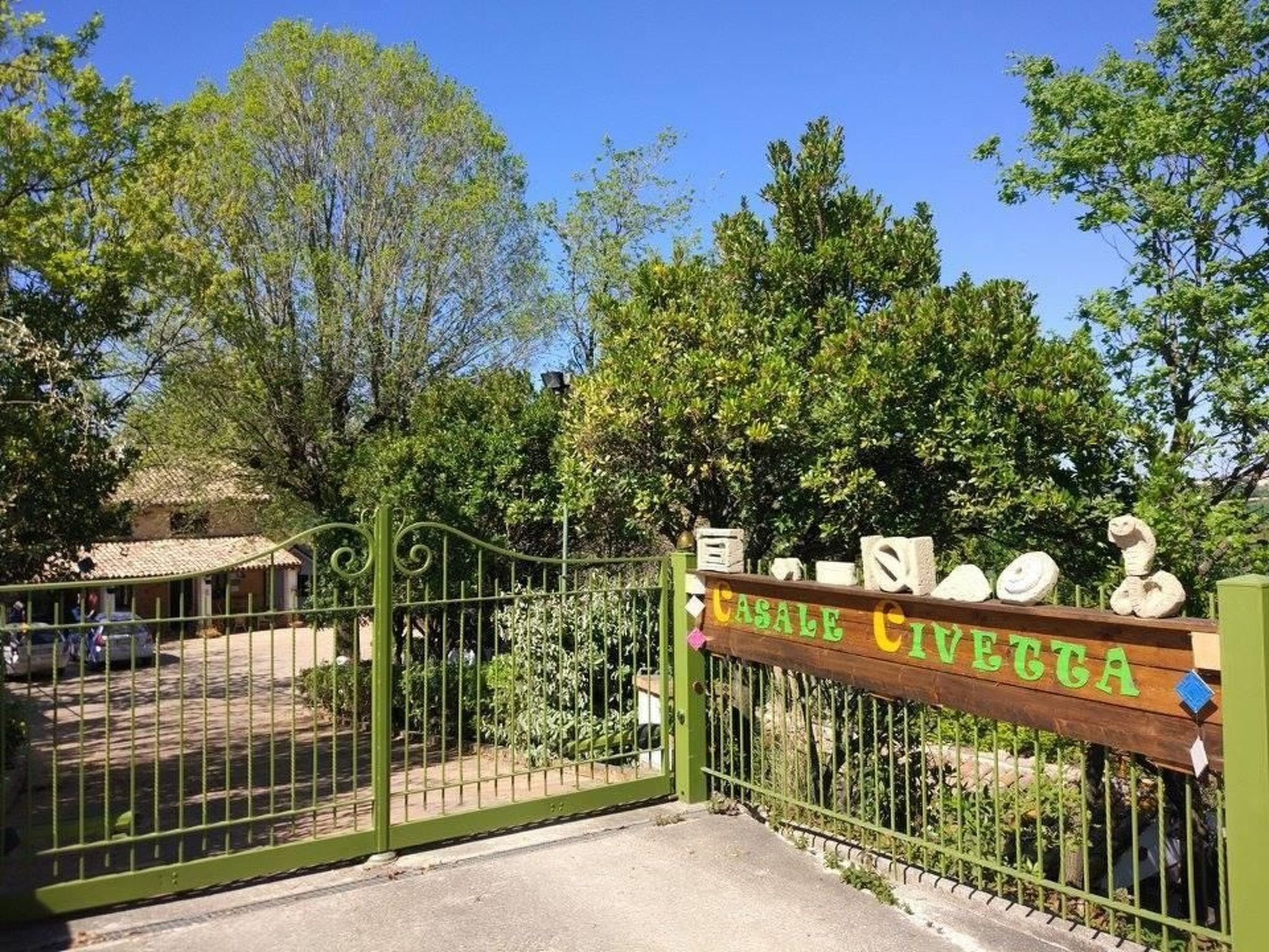 Overnattingsstedets uteområder