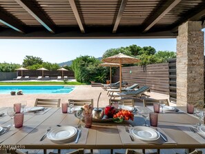 Outdoor dining - Schöne Ferienvilla Marane by Interhome (Ialyssos)