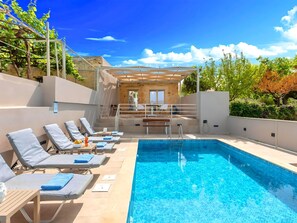 A heated pool - Cretan Breeze Villa Beheizter privater Swimmingpool by Interhome (Georgioupoli)