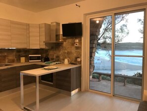 Fridge, microwave, dishwasher, cookware/dishes/utensils - 'Villa Iride' mit Wasserblick by Interhome (Costa Paradiso)