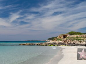 Beach - Villa Lucia mit Meerblick und Pool in Santo Tomas by Interhome (Es Migjorn Gran)