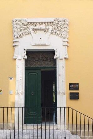 Detalhe da fachada