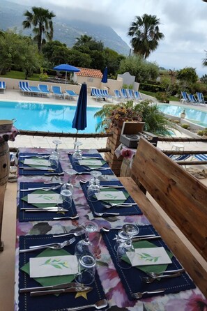 Outdoor dining - Residenz Heaven 41R by Interhome (Capo Vaticano)