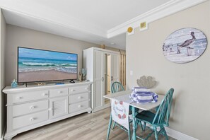 Interior - Stylish Oceanfront Studio for Two – Renovated, Balcony Views (Daytona Beach)