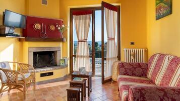 Cheminée, lecteur de DVD