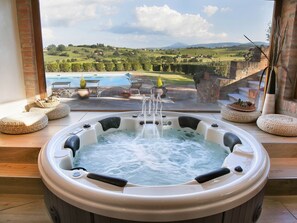 Indoor spa tub - flach 'Girasole Sanguineto' by Interhome (Abbadia)