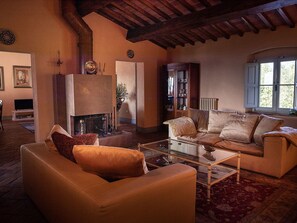 Cheminée, lecteur de DVD