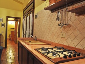 Fridge, oven, cookware/dishes/utensils - Haus Olivo by Interhome (Castagneto Carducci)