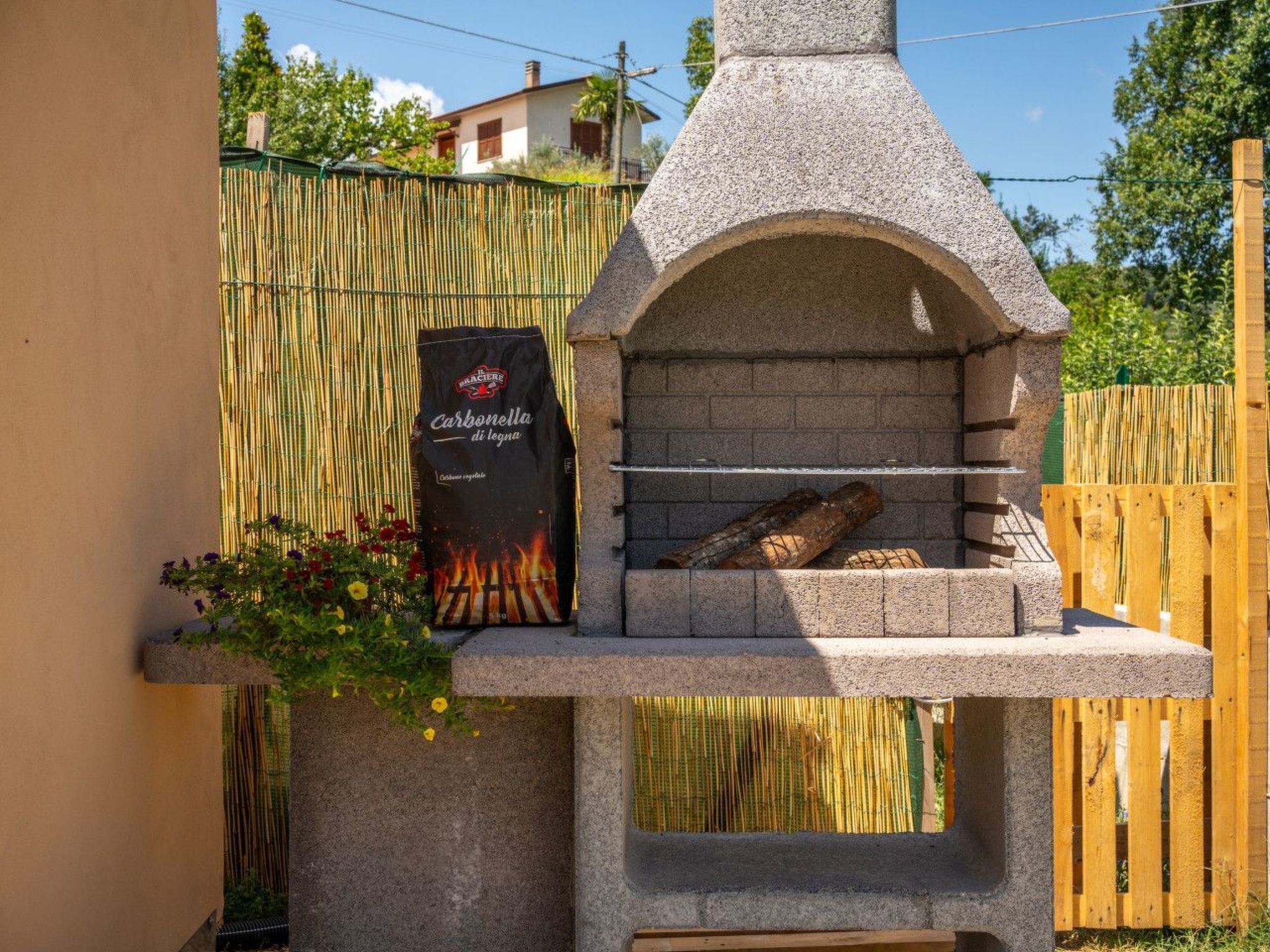 Enceinte de l’hébergement