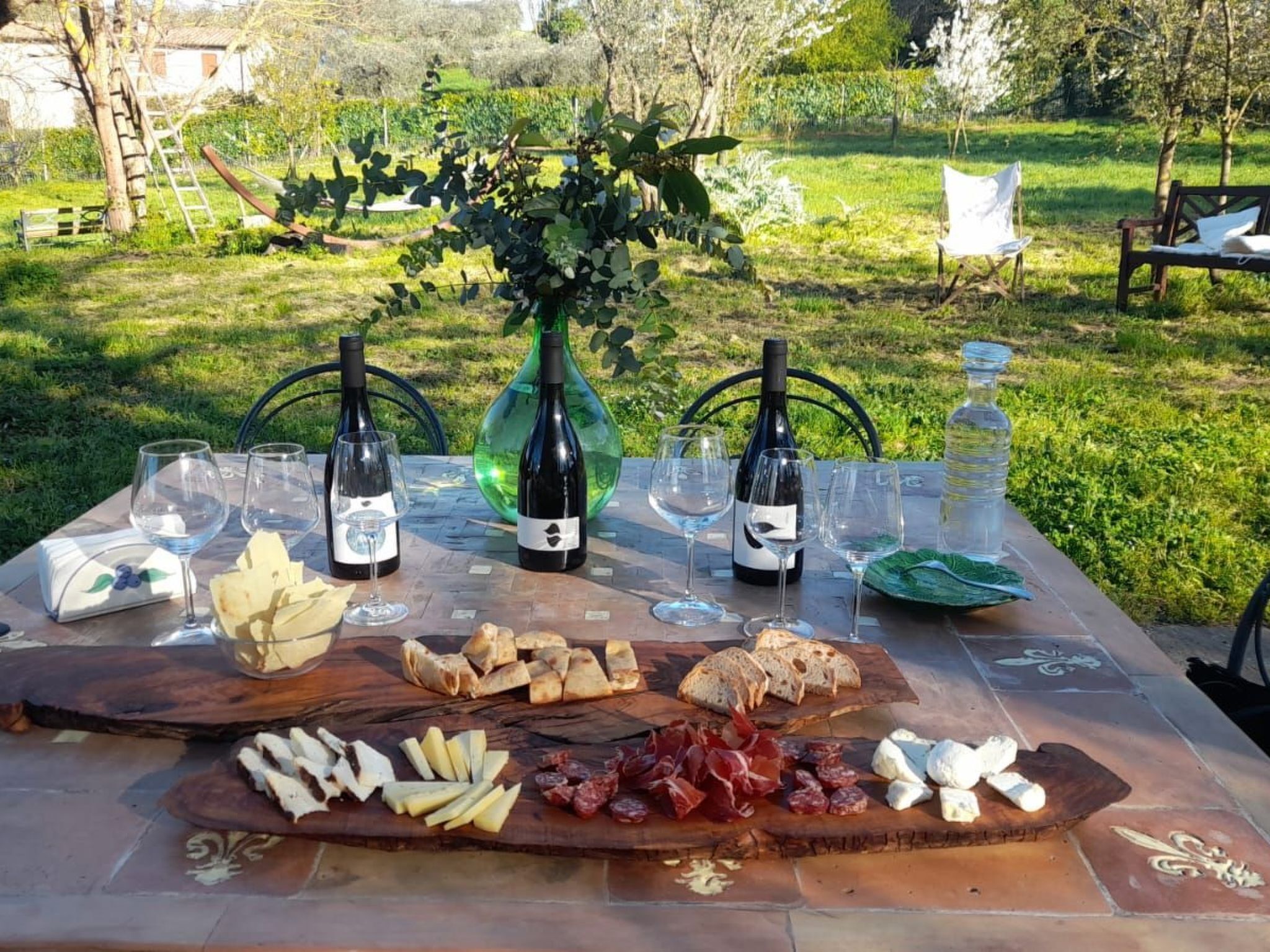 Udendørs spisemuligheder