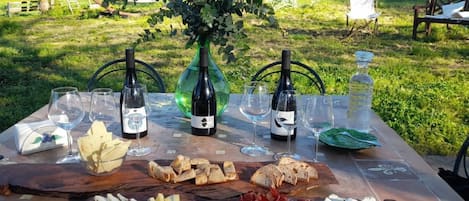 Udendørs spisemuligheder