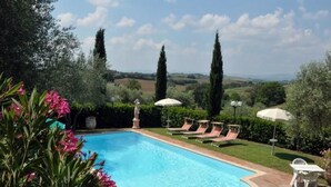 Pool - 'La Capanne' mit privatem Balkon by Interhome (Cortona)