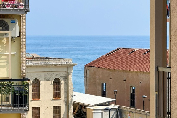 Blick von der Unterkunft