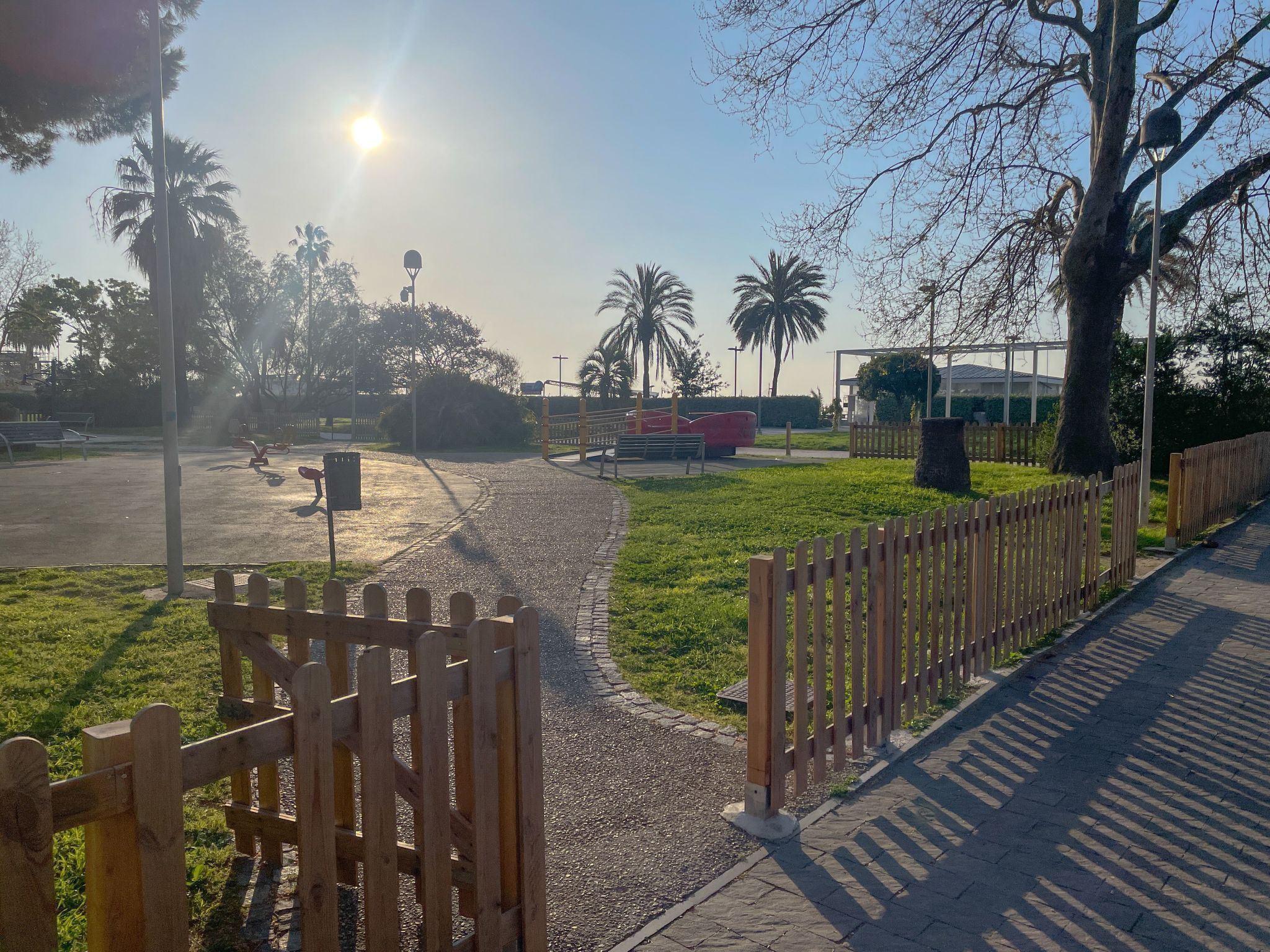 Overnattingsstedets uteområder