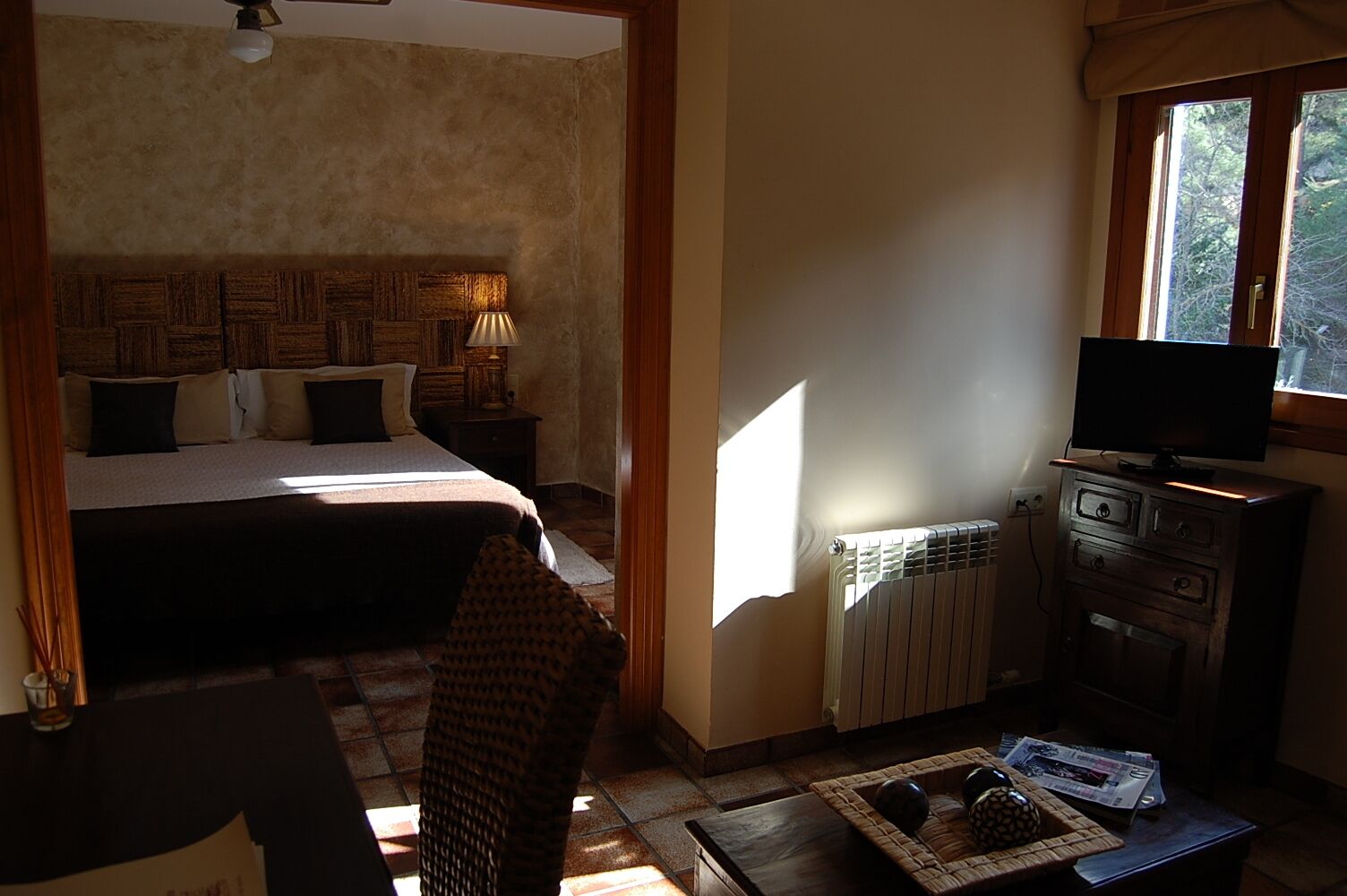 Habitación superior, vistas al jardín | Wifi gratis