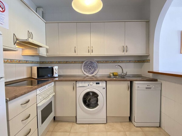 Apartment | Private kitchen | Highchair - Apartment in Nerja Near Burriana Beach (Nerja)