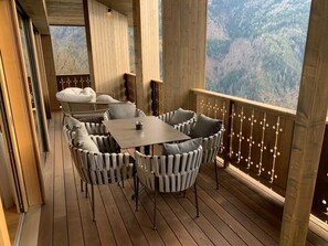 Outdoor dining - Apartment Euphoria - Anton Nature Hideaway by Interhome (Aldein (Aldino))