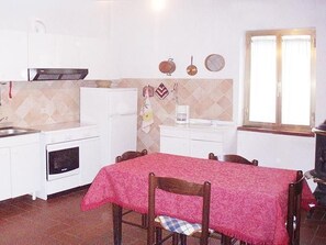 Fridge, microwave, oven, cookware/dishes/utensils - 'Allodola' by Interhome (Santa Fiora)