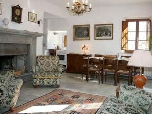 Fireplace - Villa Panzalla Rondini 8 by Interhome (Greve in Chianti)
