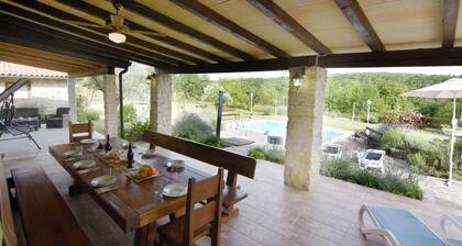 Villa with private pool and garden retreat