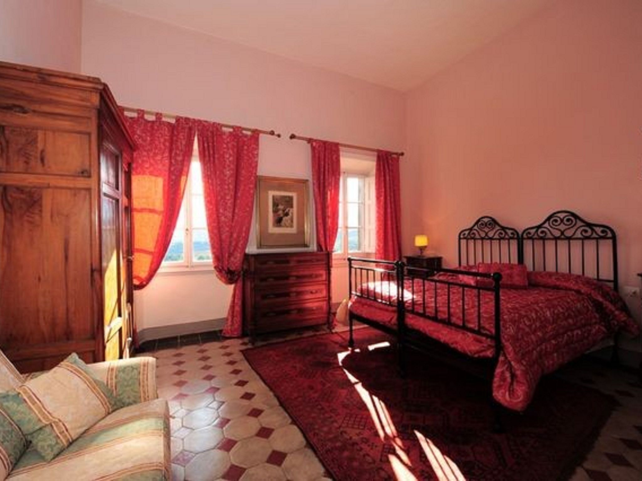 6 chambres, accès Internet