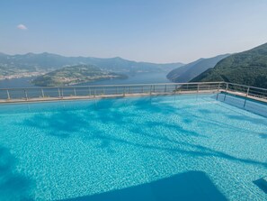 Pool - Wohnung mit Panaoramaterrasse und Pool by Interhome (Fonteno)