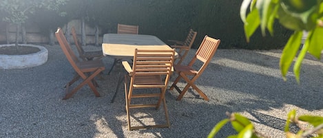 Udendørs spisemuligheder