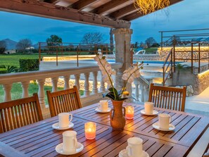 Outdoor dining - Villa Can Soler by Interhome (Alcúdia)