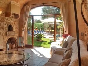TV, fireplace, DVD player - Finca 'Esporrassar' mit Terrasse by Interhome (Cas Concos des Cavaller)