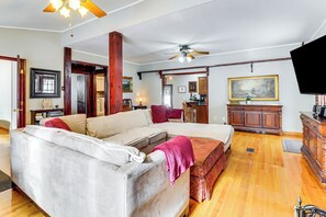 House (6 Bedrooms) | Front of property - 4 Mi to Camelback! Group-friendly Poconos Cabin (Tannersville)