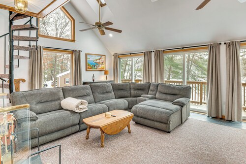 Family Retreat Near Winter Trails in Wakefield!