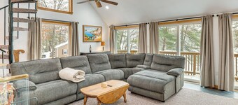 Family Retreat Near Winter Trails in Wakefield!