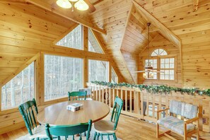 House (4 Bedrooms) | Interior - Great for Groups! Quiet Nebo Cabin w/ Lake Access (Nebo)