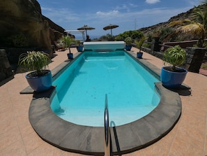 Beheizter Pool