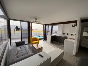 TV - Cotillo Sunshine Penthouse mit Meerblick by Interhome (La Oliva)