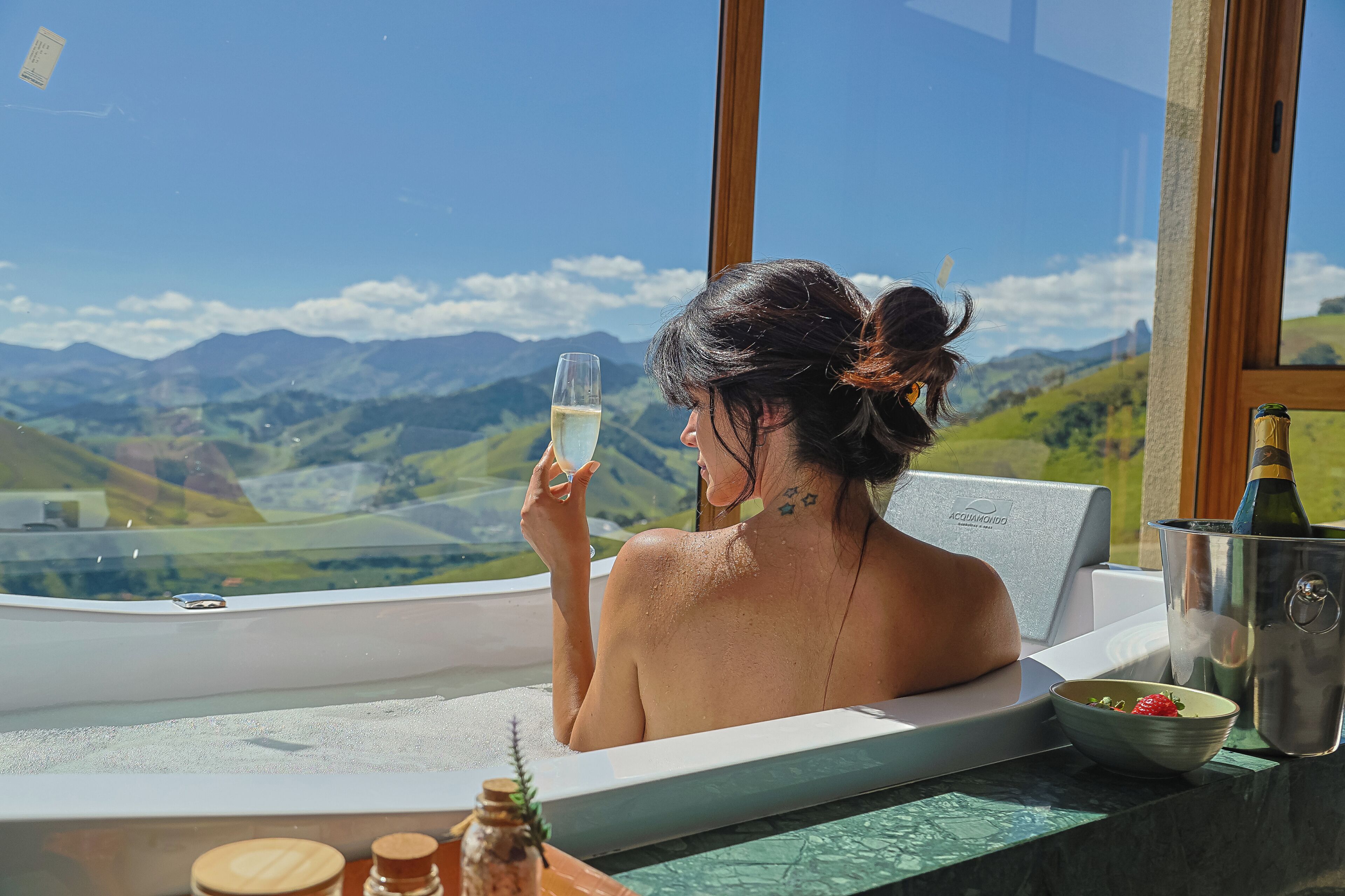 Banheira de hidromassagem particular