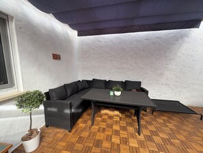 Terrace/patio - Cozy house in the Palatinate countryside (Herxheim bei Landau (Pfalz))