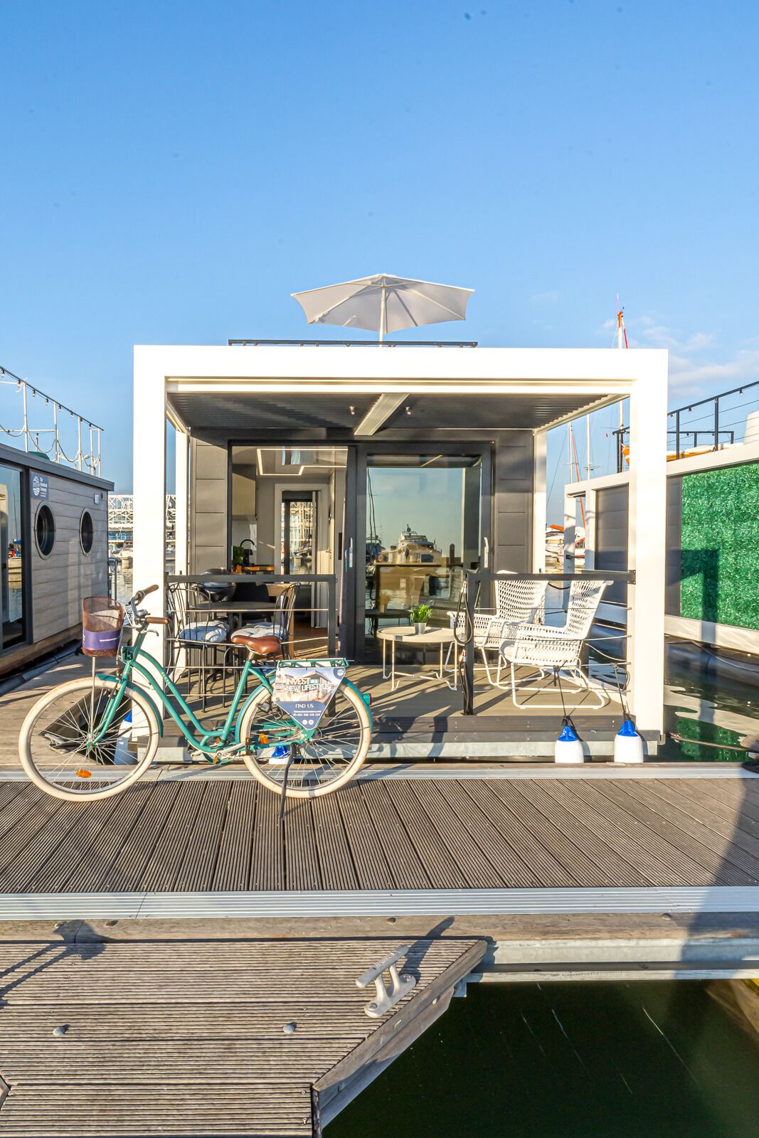 Façade de l’hébergement