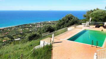 Una piscina riscaldata