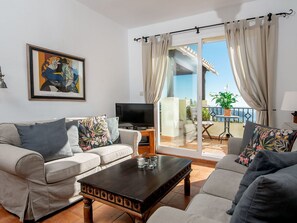 Living area - in Almuñécar mit Terrasse und Meerblick by Interhome (Almuñécar)