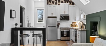 Designer Retreat in East Nashville with Skylights & Easy Parking, Walkable Area