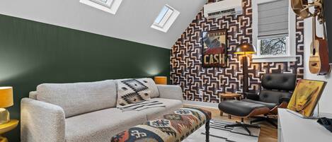 Smart TV, books, music library