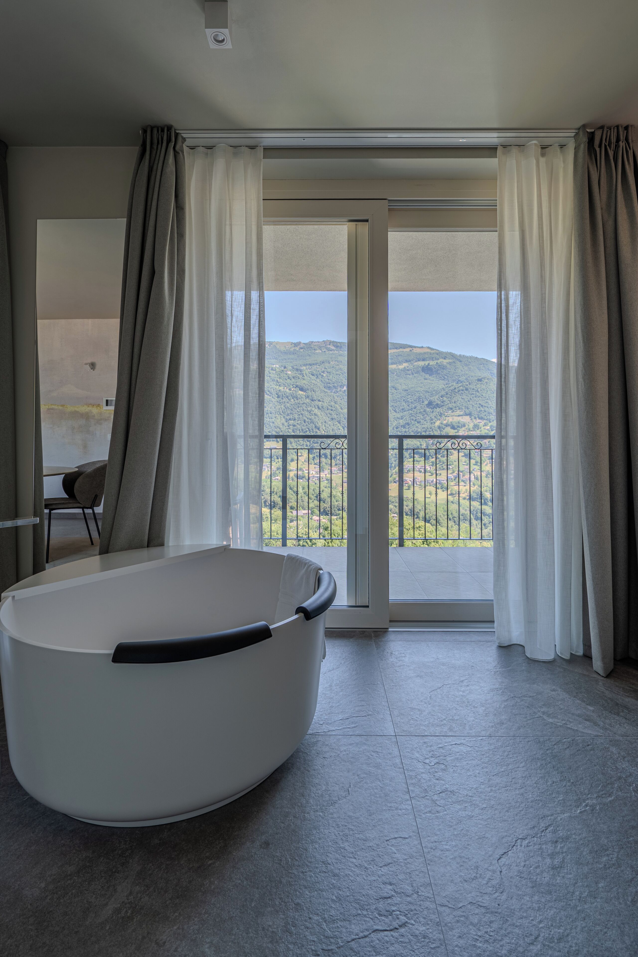 Suite Luxe, vue montagne | Salle de bain